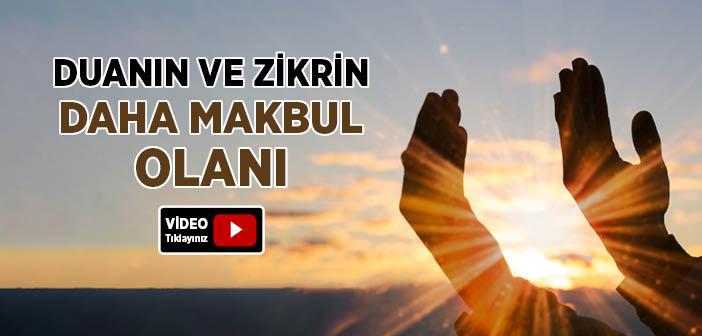 Dua ve Zikir Sesli mi Yoksa Sessiz mi Olmalıdır?