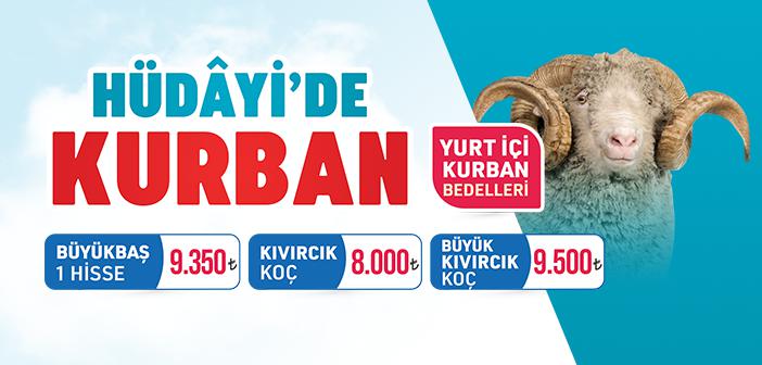 2023 Hüdayi Vakfı Yurt İçi Kurban Fiyatları