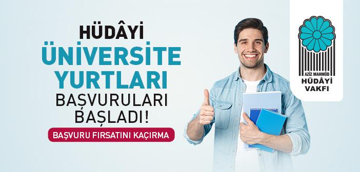 Hüdayi Yurtlarına Kayıt Fırsatını Kaçırmayın!